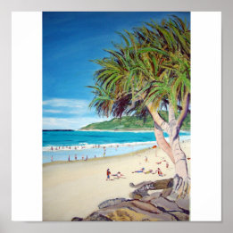 Poster Plage de Pandanas