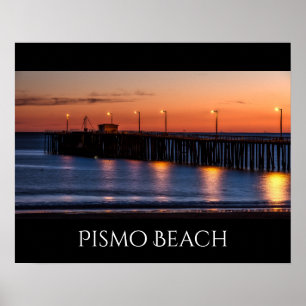 Poster Plage de Pismo pittoresque