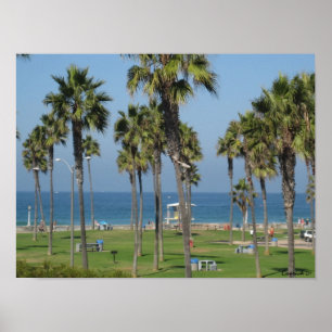 Poster Plage de San Diego