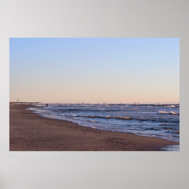 Poster Plage de Sea Isle City (Devant)