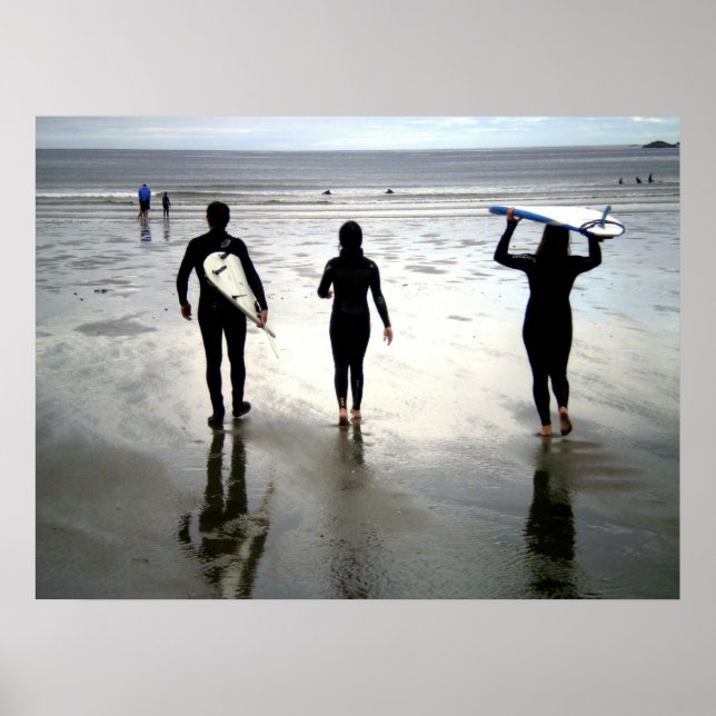 Poster Plage de Tofino (Devant)