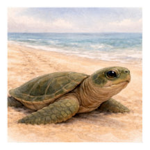 Plage de tortues marines
