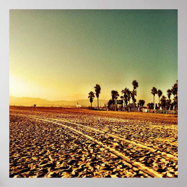 Poster Plage de Venice (Devant)