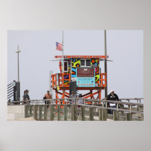 POSTER PLAGE DE VENISE