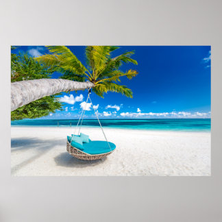 Poster Plage d'été