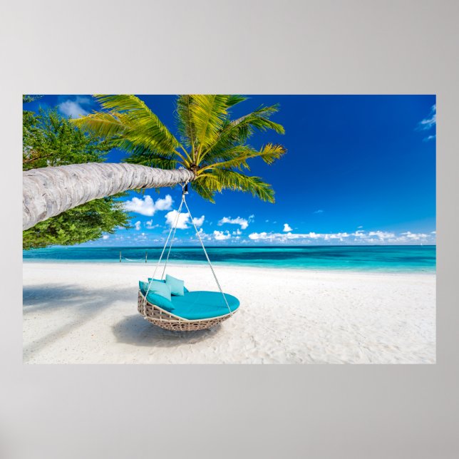 Poster Plage d'été (Devant)