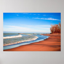 Plage du lac Érié – Photographie de rivage tranqui