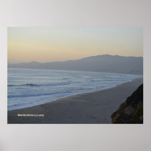 Poster Plage Dusky