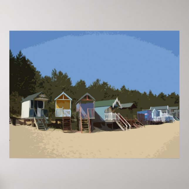 POSTER PLAGE HUITS 1 (Devant)
