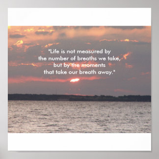 Poster Plage inspirée