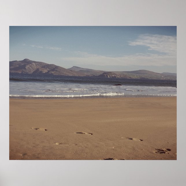 Poster Plage irlandaise (Devant)