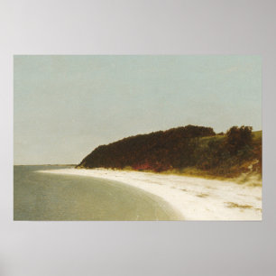 Poster Plage Paysage peinture art classique