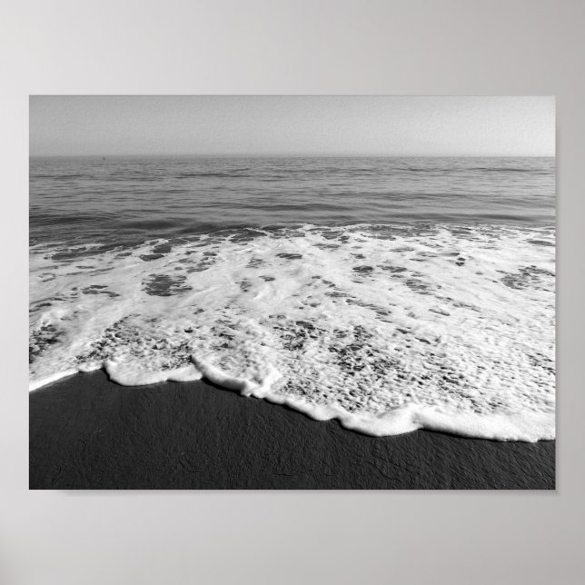 Poster Plage/Sable/Vagues (Devant)
