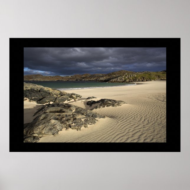 Poster Plage Stormy (Devant)