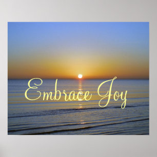 Poster Plage Sunrise : Faire plaisir à l'affirmation