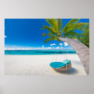 Poster Plages tropicales   Tourisme tropical