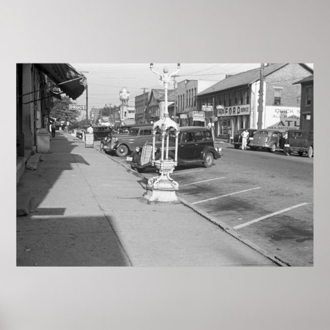 Poster Plain City, Ohio, années 1930 (Devant)