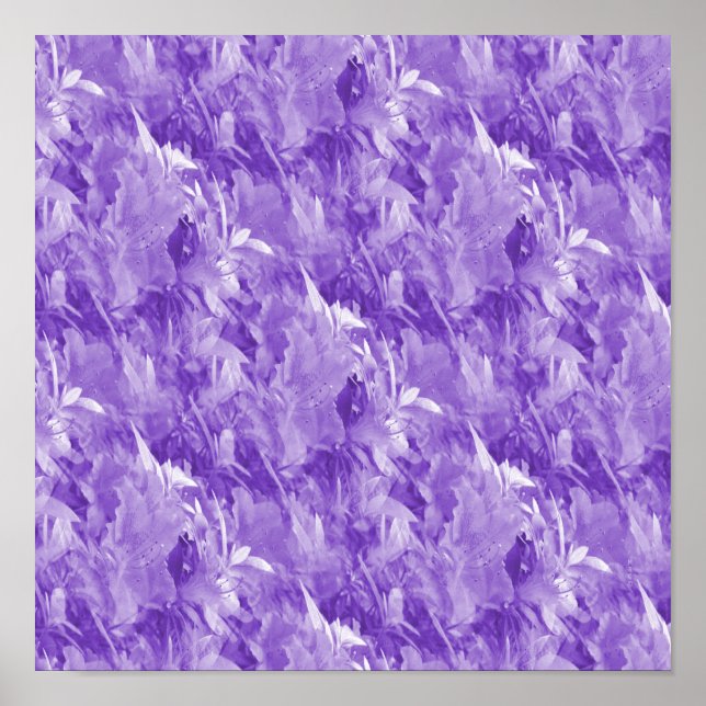 Poster Plaisir pourpre... (Devant)