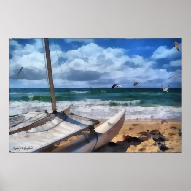 Poster Plaisirs simples II (Devant)