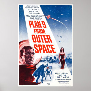 Poster Plan_9_De L'Espace Extérieur