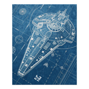 Poster Plan de l'Aetherwing Interdictor