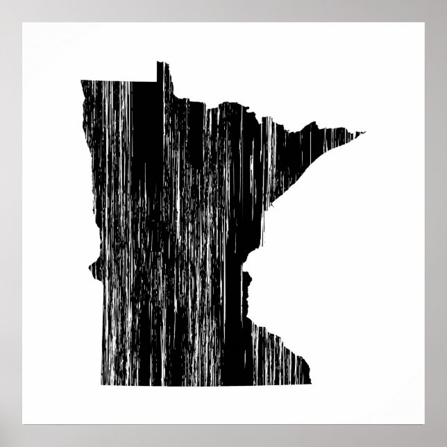 Poster Plan de l'État du Minnesota en détresse (Devant)