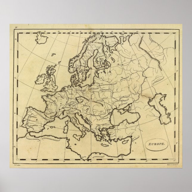 Poster Plan de l'Europe (Devant)