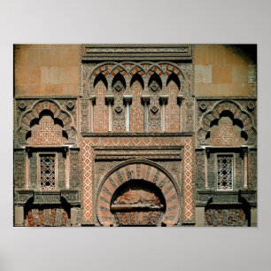 Poster Plan décoratif au-dessus de la porte