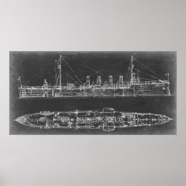 Poster Plan directeur de la marine Cruiser (Devant)