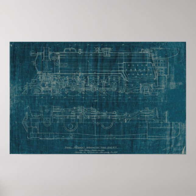 Poster Plan directeur du train I (Devant)