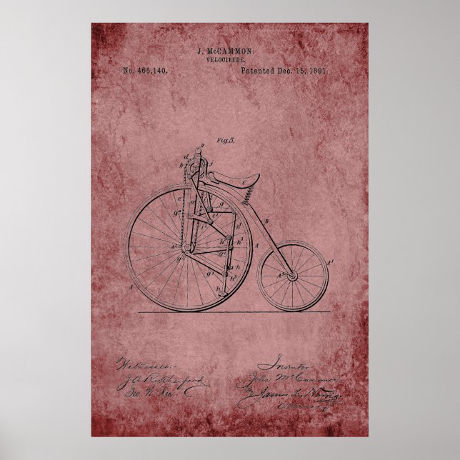 Poster Plan directeur Velocipede (Devant)