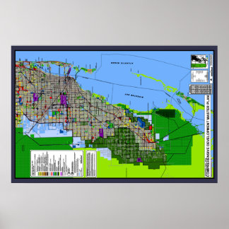 Poster Plan d'utilisation des terres du comté de Miami-Da