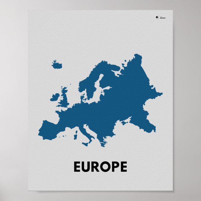 Poster Plan Europe (Devant)