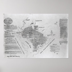Poster Plan of Washington D.C.