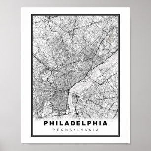 Poster Plan Philadelphie