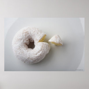 Poster Plan rapproché d'un gâteau
