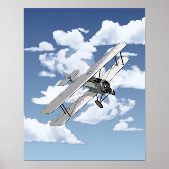 Poster Plan vintage (Devant)