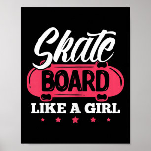 Poster Planche à roulettes Skateboard Drôle Planche à rou
