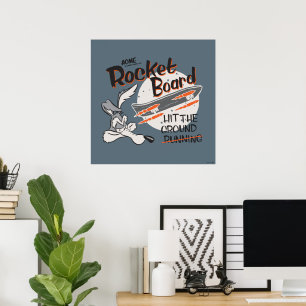 Poster Planche fusée ACME de BILLY LE COYOTE™