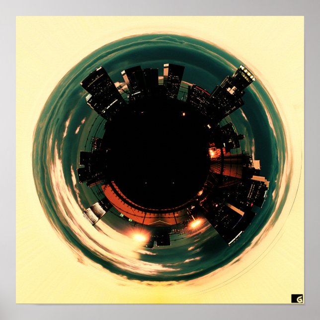 Poster Planet LA - Imprimer (Devant)