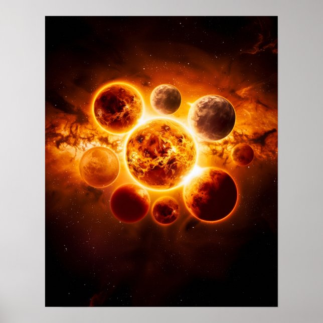 Poster Planet Party (Devant)