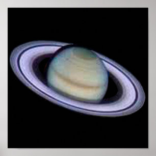 Poster Planet Saturn