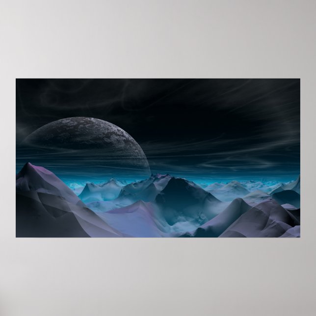 Poster planète Alien (Devant)