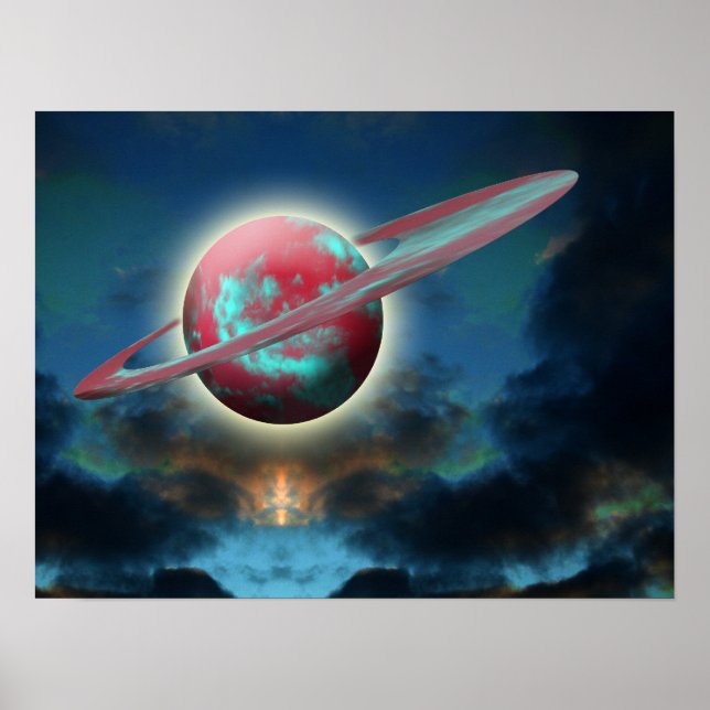 Poster Planète Alien (Devant)
