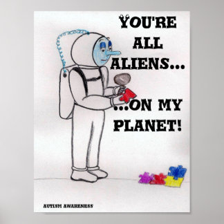 Poster Planète Alien