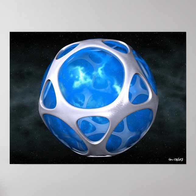 Poster Planète bleue (Devant)