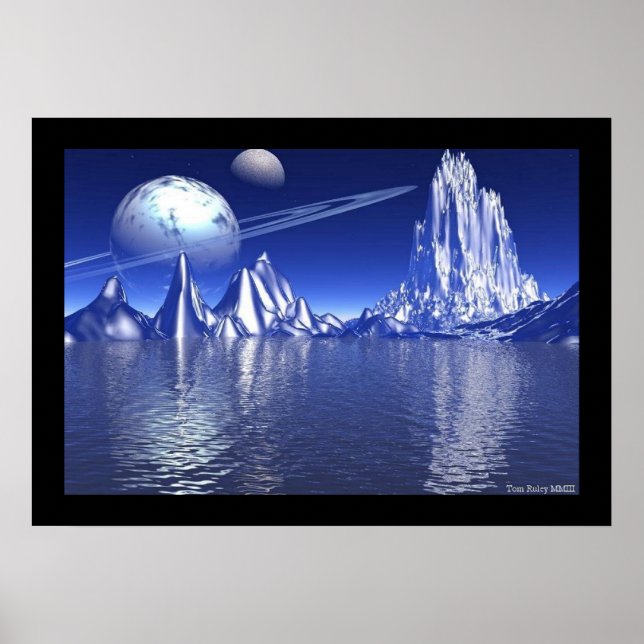 Poster Planète bleue (Devant)