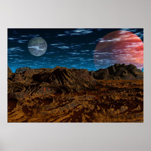 Poster Planète de fer (Devant)