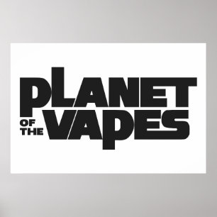 Poster Planète des vapes