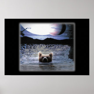 Poster Planète d'ours